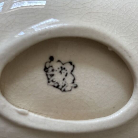 UNBRANDED Vintage Ceramic Floral 3 Section Relish Dish Tray W/Handle 8” Japan - Picture 6 of 15